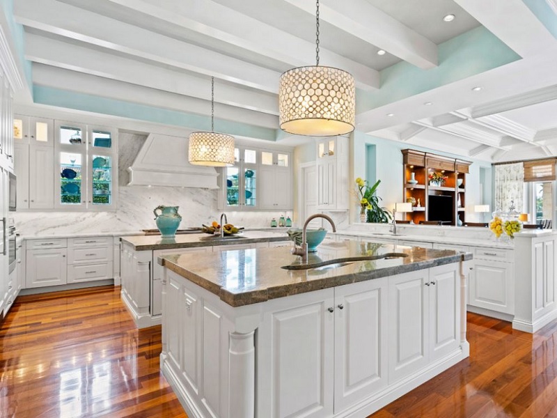 Quartz kitchen surfaces